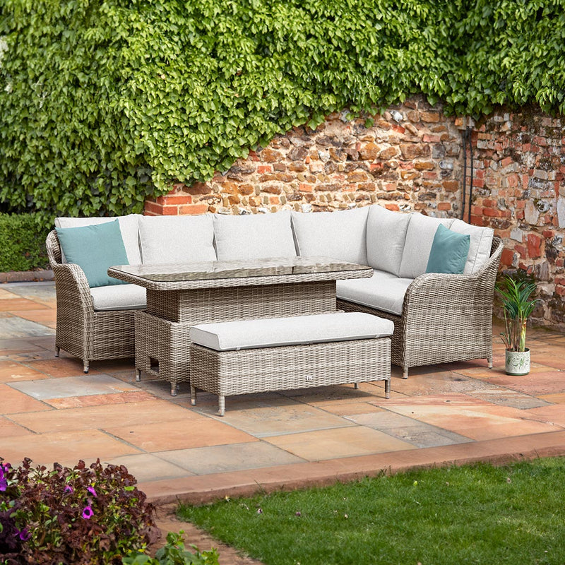 Monte Carlo Sand Rectangle Dining Set