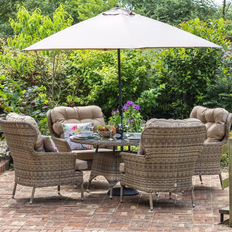 Mayberry 4 Seat Dining Set