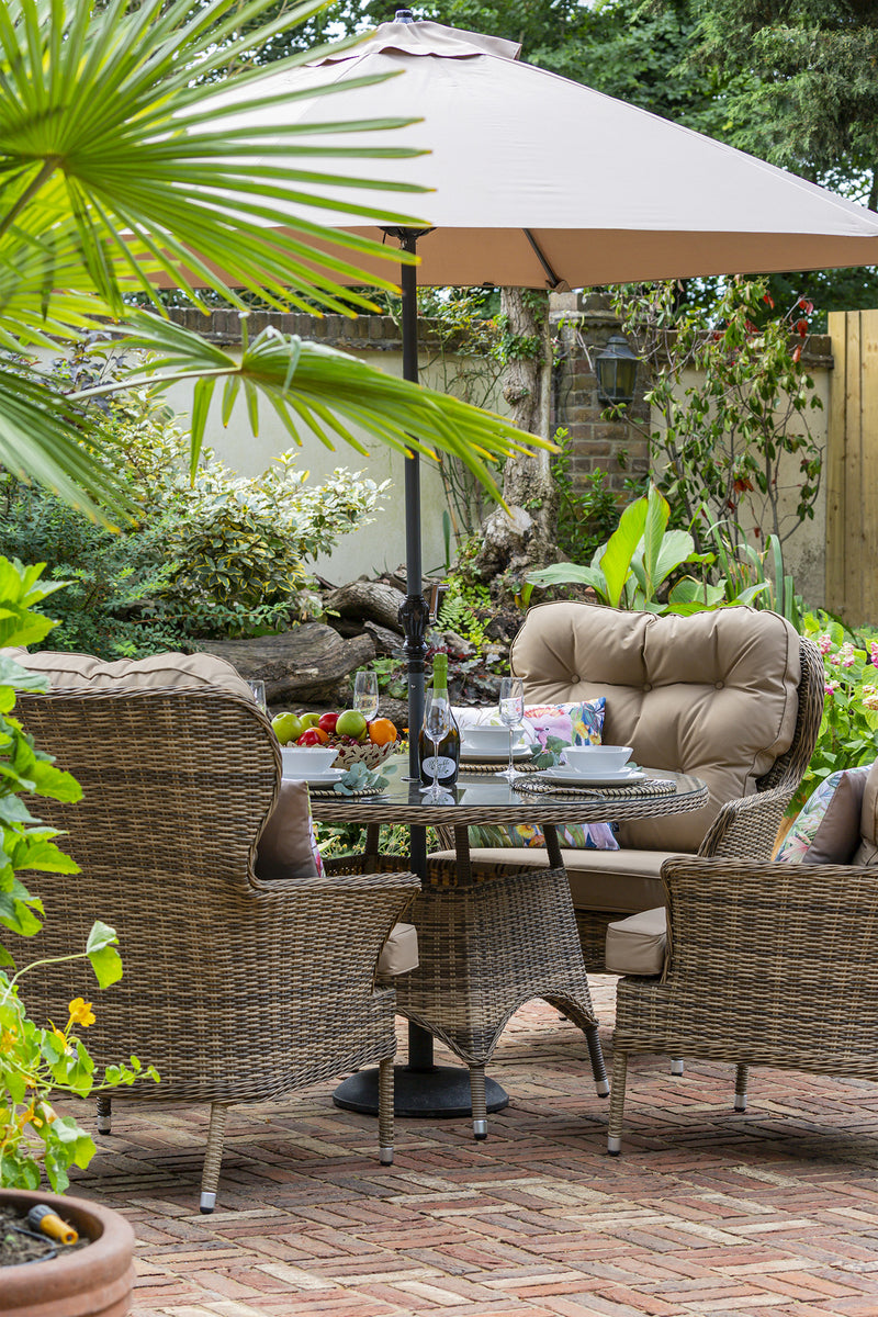 Mayberry 4 Seat Dining Set