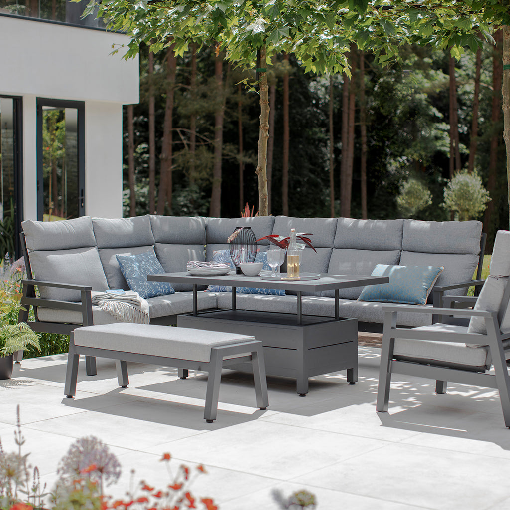 Large Modular Rectangle Dining Set