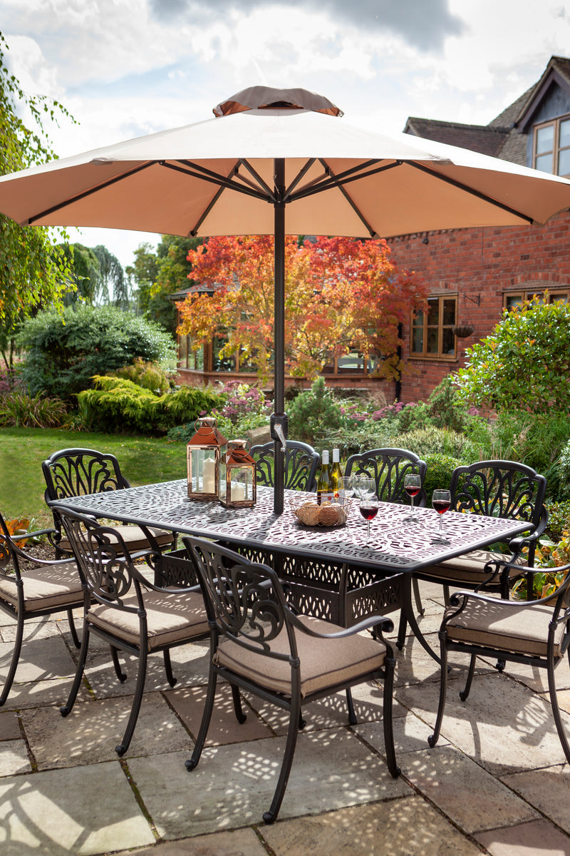Amalfi 8 Seat Rectangular Set