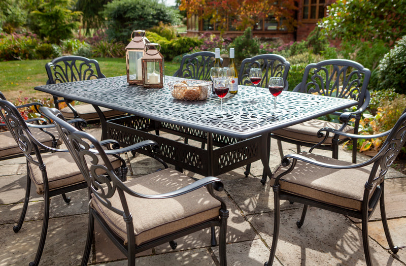 Amalfi 8 Seat Rectangular Set